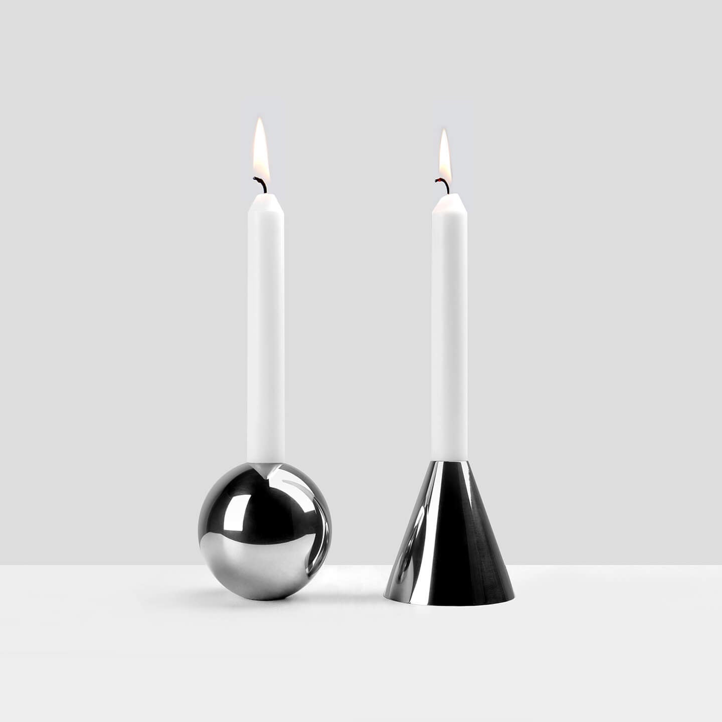 O & A Candleholders - Minimalux