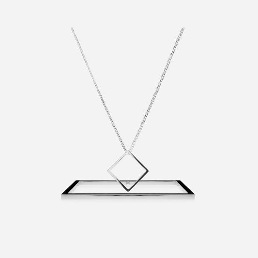 Square Pendant + Bangle - Minimalux